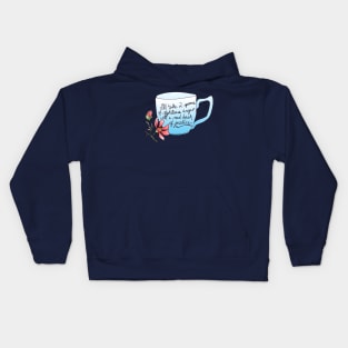 I'll take 2 spoons of righteous anger with a mad dash of justice Kids Hoodie